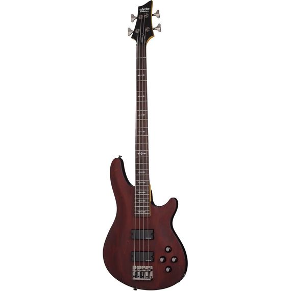SCHECTER OMEN-4 WSN Гитара бас, 4 струны, корпус: липа, гриф:клён