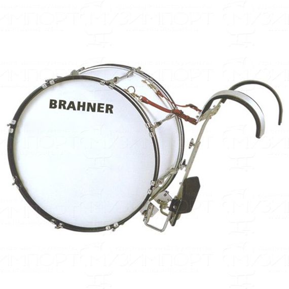 BRAHNER BD-28WB/WR 28" Пластик для барабана верхний, БЕЛЫЙ, изображение 2