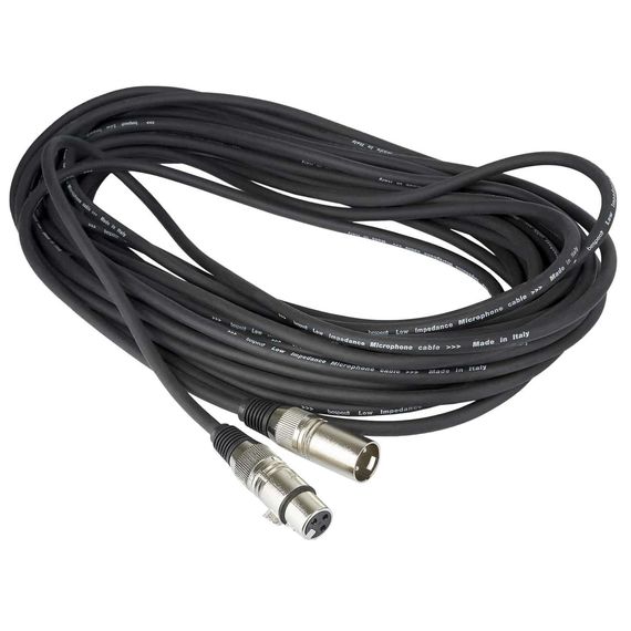 BESPECO IROMB1500 Кабель готовый микрофонный XLR3MX-XLR3FX, кабель CVP100S, длина: 15м
