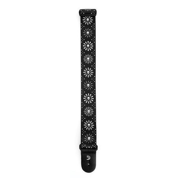 PLANET WAVES P20S1506 Rock Ремень для гитары, рисунок «Skull Burst», изображение 3