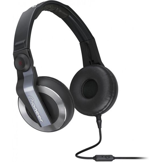 PIONEER HDJ-500T-K Наушники DJ с микрофоном, цвет чёрный