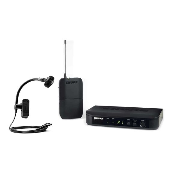 SHURE BLX14E/P98H M17 радиосистема с инструментальным микрофоном PGA98H для духовых музыкальных инструментов