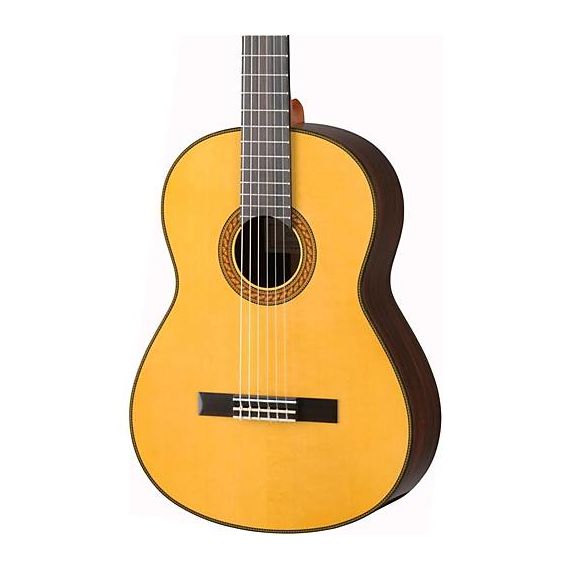 YAMAHA CG192S классическая гитара, дека ель массив, корпус палисандр, гриф mahogany, накладка черное дерево