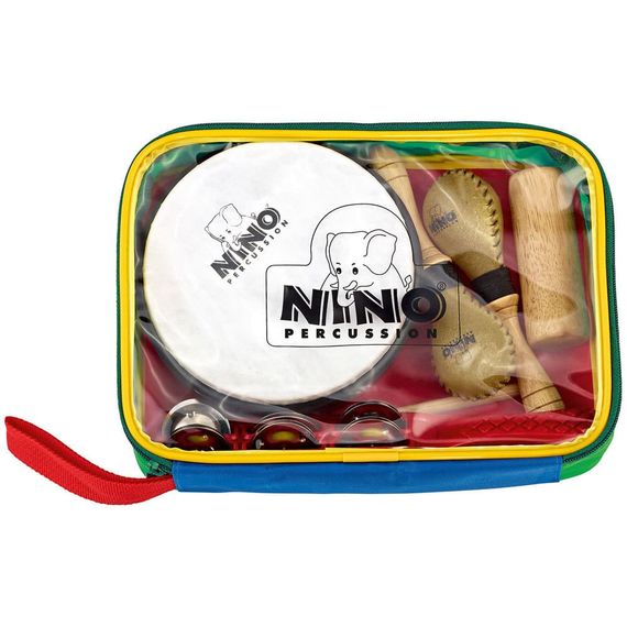 MEINL NINOSET1 Комплект перкуссии для детей - сумочка, 5 предметов