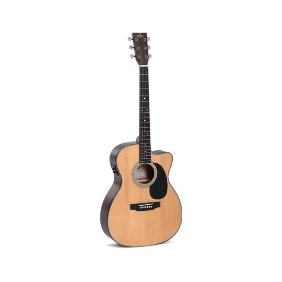 SIGMA 000MC-1E Электроакустическая гитара Корпус: 000-14 Fret, Cutaway