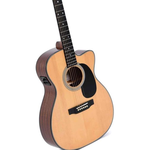 SIGMA 000MC-1E Электроакустическая гитара Корпус: 000-14 Fret, Cutaway, изображение 3