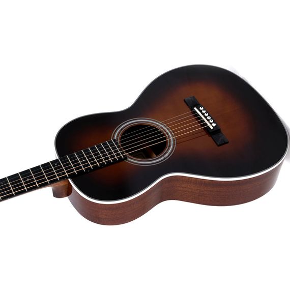 SIGMA 00M-1S-SB Акустическая гитара,Тип корпуса: 00-12 Fret,Верхняя дека: Массив ситхинской ели, изображение 4
