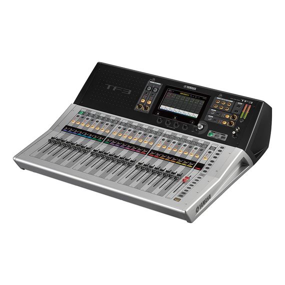 YAMAHA TF3 цифровой микшерный пульт, 25 фейдеров, 40 моно+2 ст.+2 возврат, AUX 20 (8 моно + 6 ст.)