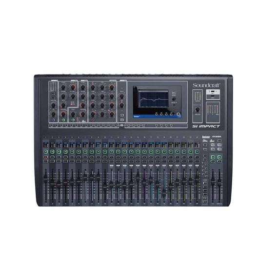 SOUNDCRAFT Si Impact цифр. микшерный пульт, 32 микрофонных входа, 8 XLR/Combi-Jack линейных/инстр