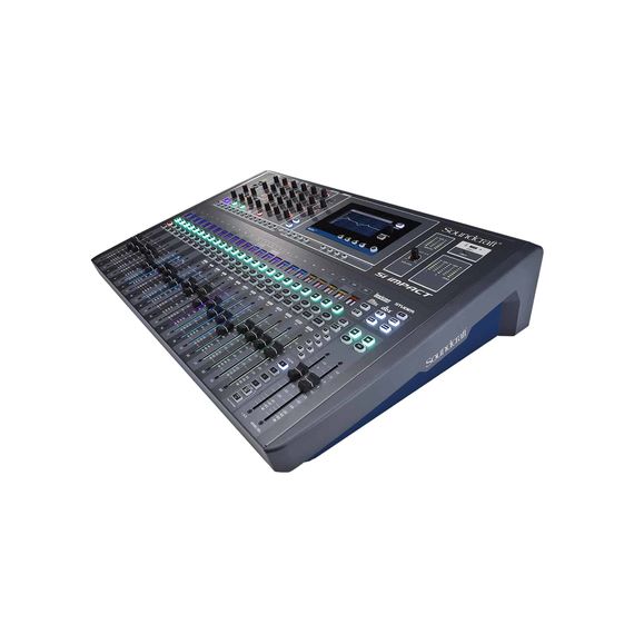 SOUNDCRAFT Si Impact цифр. микшерный пульт, 32 микрофонных входа, 8 XLR/Combi-Jack линейных/инстр