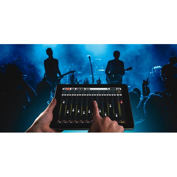 SOUNDCRAFT Ui-16 рэковый микшер, 8 comboXLR входы mic/line, 4 XLR входы mic
