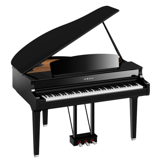 YAMAHA CLP-795GP Цифровое фортепиано в корпусе кабинетного рояля, цвет черный
