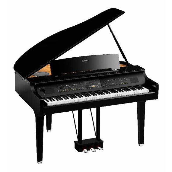 YAMAHA CVP-809GP цифровой рояль с автоаккомп. цвет Polish Ebony 88кл.