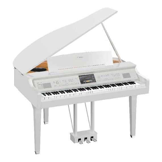 YAMAHA CVP-809GPWH цифровой рояль с автоаккомп. цвет Polish White 88кл.