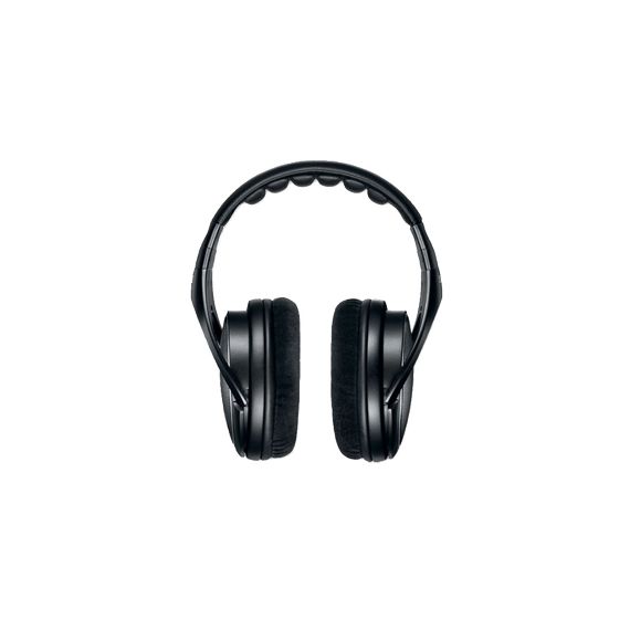 SHURE SRH1440 Профессиональные открытые наушники 15-27000 Гц, 37 Ом, 101 дБ, неповоротные чашки, сменные велюровые амбушюры