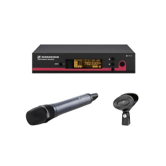SENNHEISER EW 135 G3-B-X Радиосистема UHF (626-668 MHz), серия G3, приемник EM 100 G3, ручной передатчик