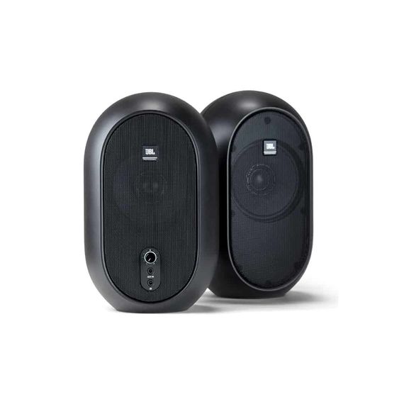 JBL J104 пара 2-х полосных активных студийных мониторов, 4`+ 0,75`, 2x30 Вт, 60 Гц - 20 кГц