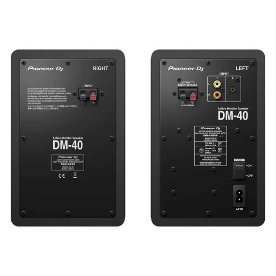 PIONEER DM-40 настольные мониторы для диджеев и продюсеров (пара)