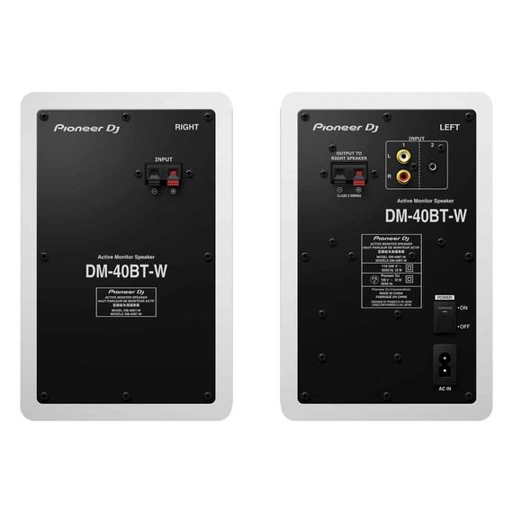 PIONEER DM-40BT-W фазоинверторные 2-полосные активные колонки-мониторы