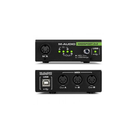 M-AUDIO MidiSport 2x2 USB MIDI-интерфейс