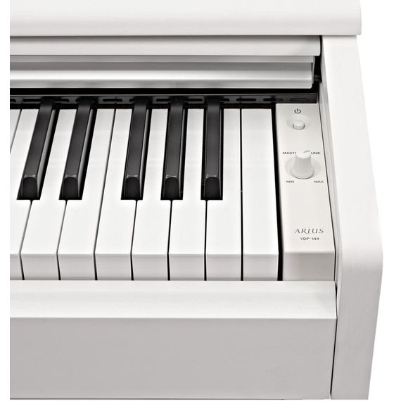 YAMAHA YDP-144WH цифровое фортепиано 88кл., цвет White. Клавиатура GHS, Процессор CFX, Полифония 192