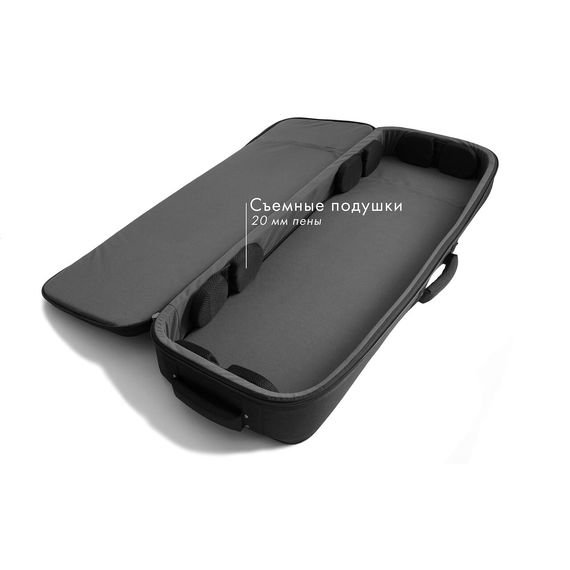 BAG&music Keyboard_49 CASUAL Чехол легкий для синтезатора, клавишных инструментов черный, изображение 4
