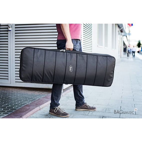 BAG&music Keyboard_49 CASUAL Чехол легкий для синтезатора, клавишных инструментов черный, изображение 2