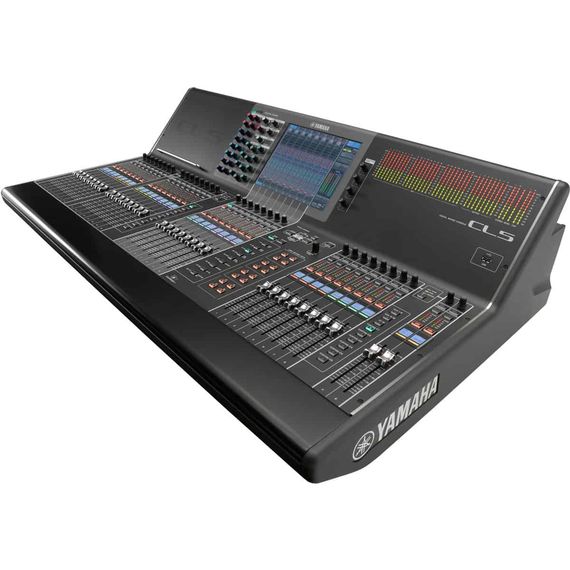 YAMAHA CL5 цифровой микшерный пульт, 72 моно/8 стерео, панель индикаторов, изображение 2