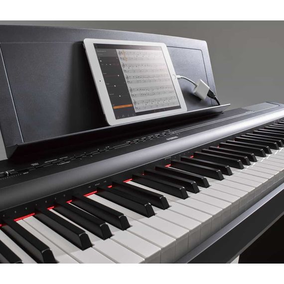 YAMAHA P-125B Портативное цифровое пианино ,Педали: Подключаемая Входы-выходы: AUX OUT, Headphones