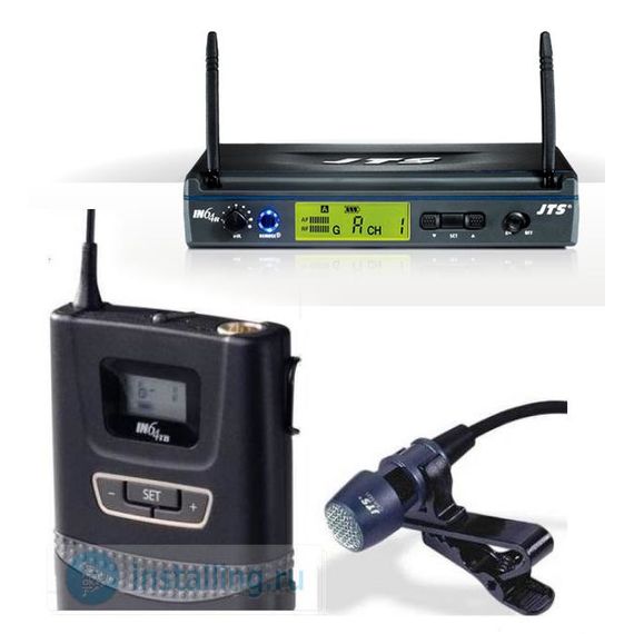JTS IN64R/IN64TB+CM-501 Радиосистема: UHF-ресивер одноканальный, выход: XLR 6.3, LСD-дисплей, UHF-по, изображение 2