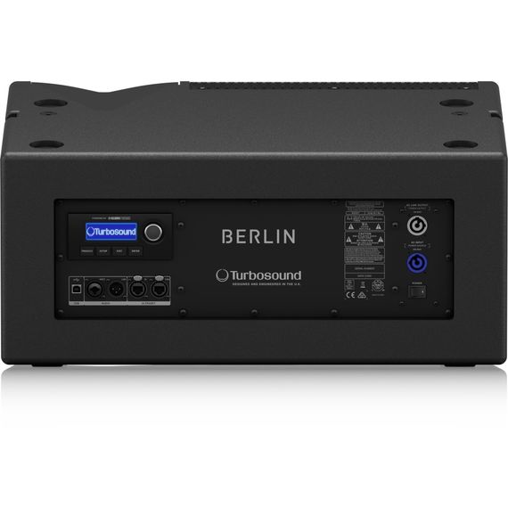 TURBOSOUND BERLIN TBV123-AN элемент массива, активный, 2-х пол.12"+2х1", волноводы Dendritic 100°Hx15°V, усилит.2500Вт,DSP KLARK TEKNIK, интегр.подвес