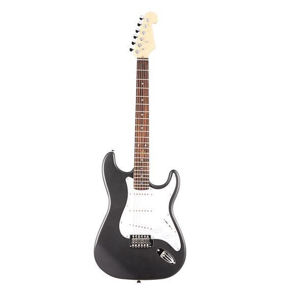 HOMAGE HEG310BK Электро-гитара Strat, мензура 648мм, корпус - дерево, гриф - клен, накладка грифа