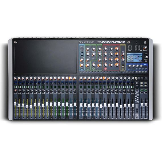 SOUNDCRAFT Si Performer 3 цифровой микшер, 32 мик/лин XLR входа, 16 XLR выходов, 30 фэйдеров в одном слое, DMX выход