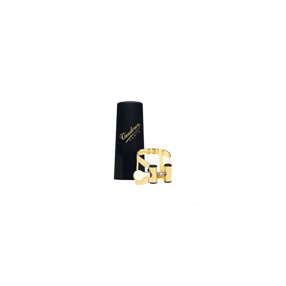 VANDOREN LC-56DP Лигатура (латунь) для саксофона сопрано, серия M/O, + колпачок (пластик)