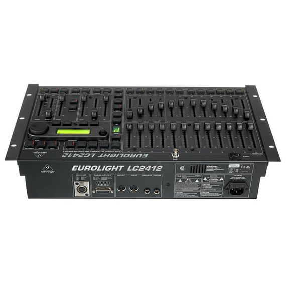 BEHRINGER EUROLIGHT LC2412 - это профессиональный 24-канальный DMX световой пульт