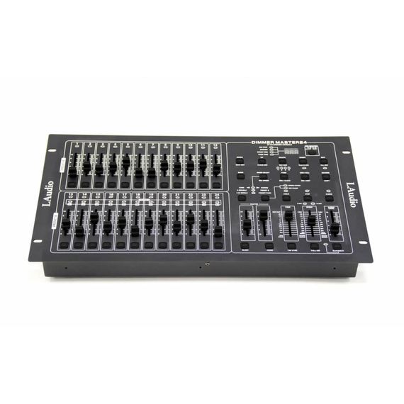 LAUDIO Dimmer-Master-24 DMX/MIDI Контроллер.24 независимых фейдера каналов.