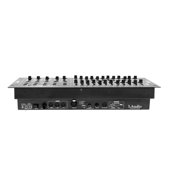 LAUDIO Dimmer-Master-24 DMX/MIDI Контроллер.24 независимых фейдера каналов.