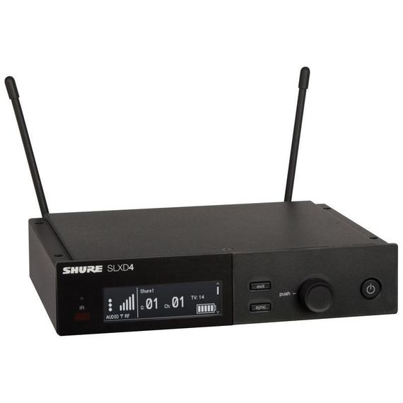 SHURE SLXD4E H56 ​цифровой беспроводной одноканальный приемник 470-638 МГц