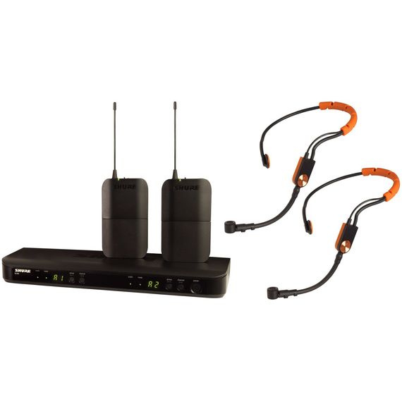 SHURE BLX188E/SM31 M17 двухканальная радиосистема с двумя головными микрофонами SM31FH