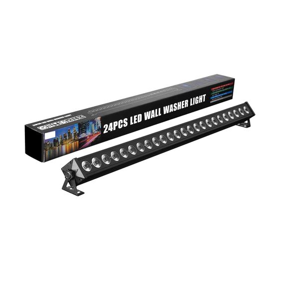 XLINE LIGHT LED BAR 2404 Светодиодная RGBW панель, 24 х 4 Вт RGBW диода, угол раскрытия луча: 35