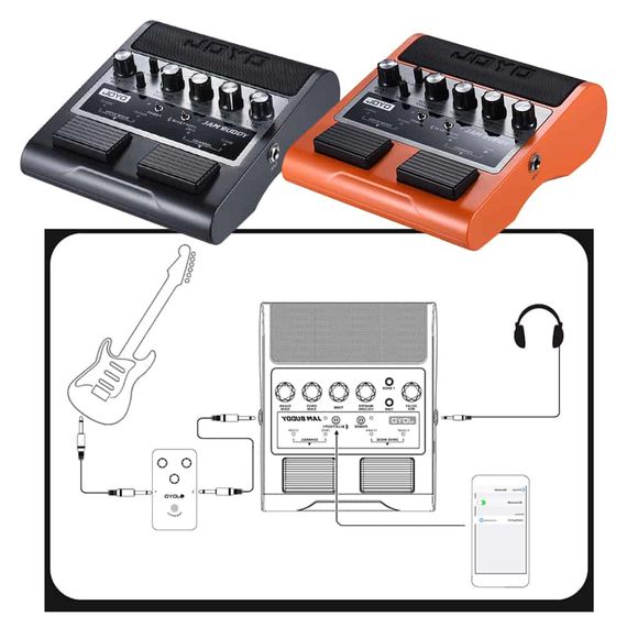 JOYO JAM-BUDDY Гитарный мини комбоусилитель.Работа от аккумулятора до 3-х часов