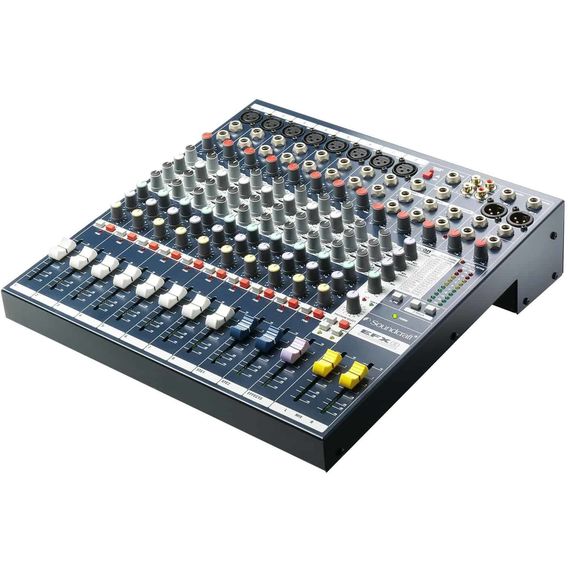 SOUNDCRAFT EFX8 микшер 8 моно, 2 стерео, 2 Aux. Встроенный процессор эффектов Lexicon. 32 пресета, с, изображение 2