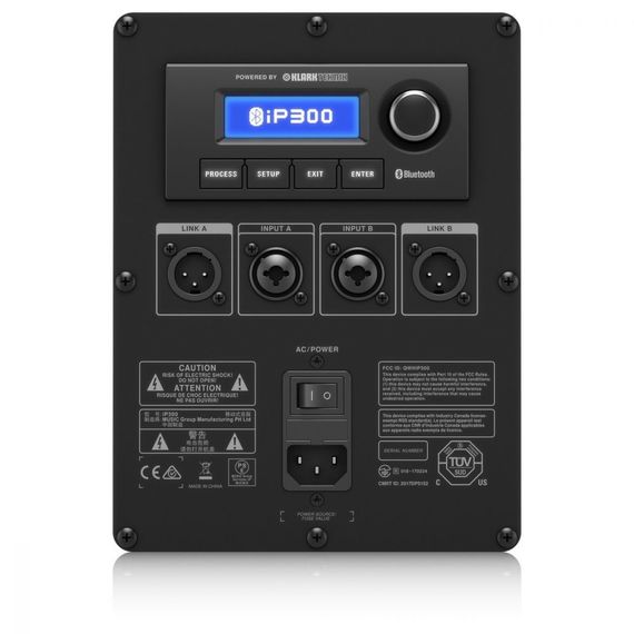 TURBOSOUND iNSPIRE iP300 компактная аудио колонна, НЧ-2х6,5" ВЧ-4х2", 600Вт, неодимовые драйверы