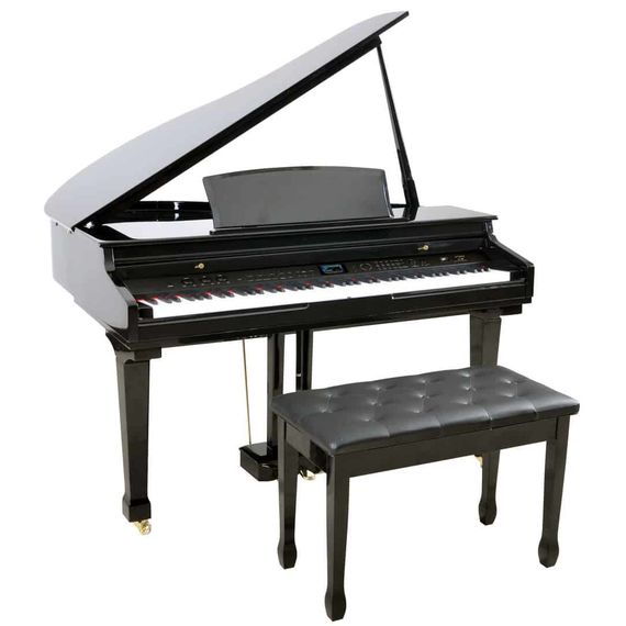 ARTESIA AG-50 Цифровой кабинетный рояль, Количество клавиш 88,Полифония 128,Цвет черный глянцевый