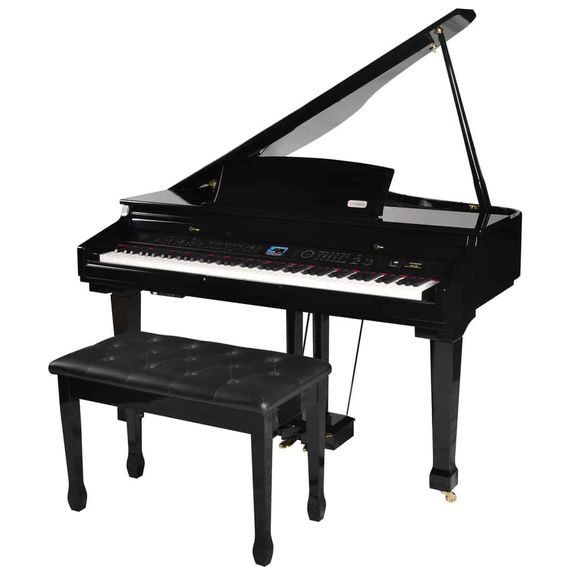 ARTESIA AG-50 Цифровой кабинетный рояль, Количество клавиш 88,Полифония 128,Цвет черный глянцевый