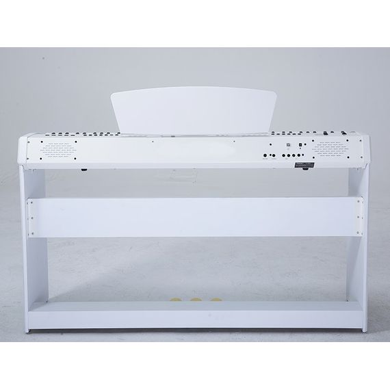 SAI PIANO P-65WH Пианино цифровое, 88 клавиш, молоточковая механика, 130 тембров, 100 стилей,  64 голосая полифония, хорус, реверберация, MP3 плеер/рекордер,  20 демо, усилитель 2*14Вт, стойка, три педали