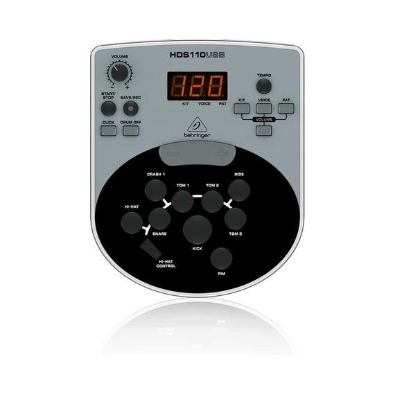 BEHRINGER XD8USB электронная ударная установка 8 пэдов 123 варианта звука 15 встроенных сетов, USB
