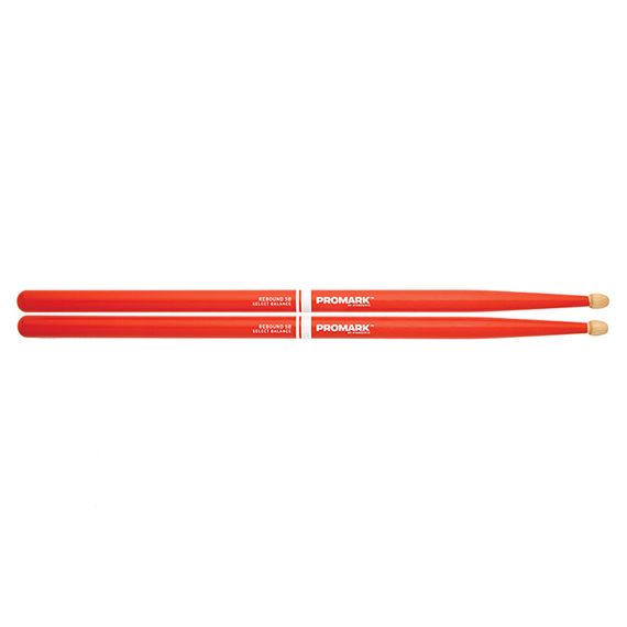 PRO MARK RBH565AW-ORANGE 5A Rebound Барабанные палочки, оранжевые, смещенный баланс, орех гикори