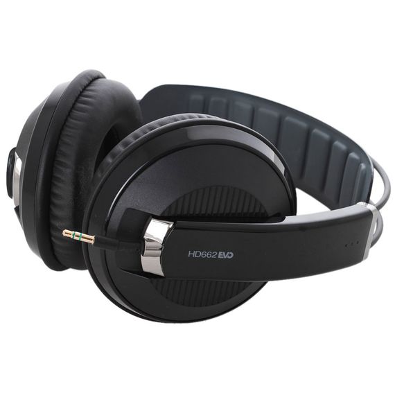 SUPERLUX HD662EVO Black профессиональные мониторные наушники закрытого типа, чёрные.