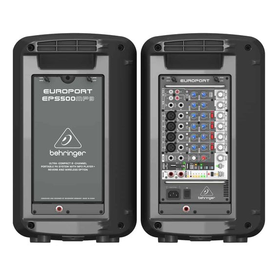 BEHRINGER EPS500 mp3 Система звукоусиления портативная 500 Вт